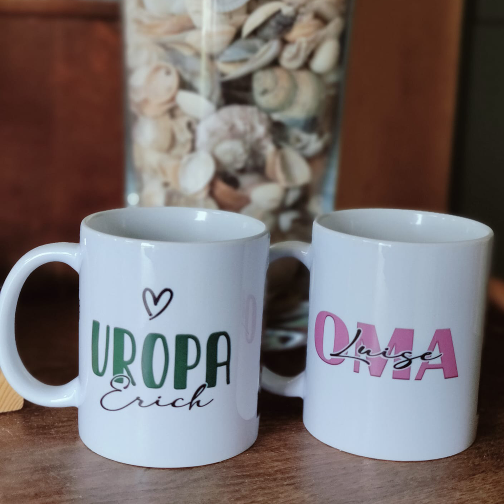 Gepersonaliseerde koffietassen