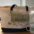 Gepersonaliseerde strandtas / shopper
