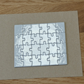 Gepersonaliseerde puzzel (10 x 14 cm, 24 stukjes)