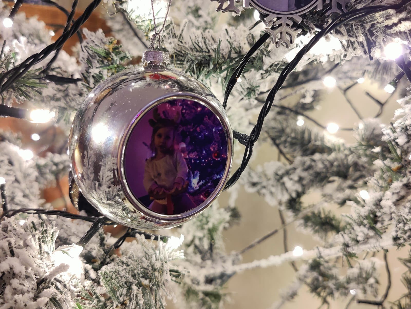 Gepersonaliseerde kerstbal
