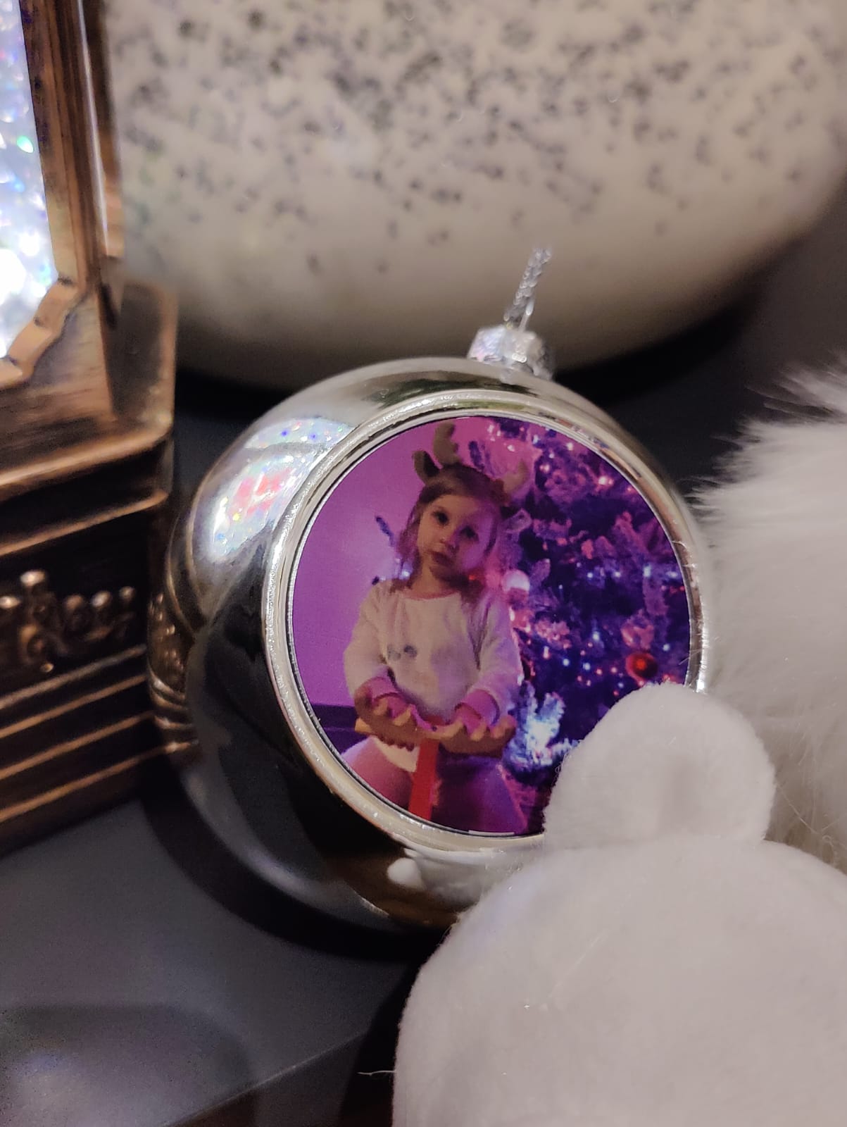 Gepersonaliseerde kerstbal